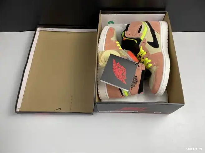 Cheap TB Peach High Jordan Air Switch CW6576-800 1 0619
